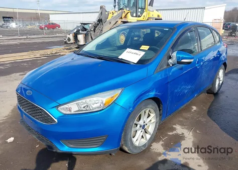 2016 Ford Focus Se z USA, uszkodzony, nr VIN 1FADP3K29GL266936